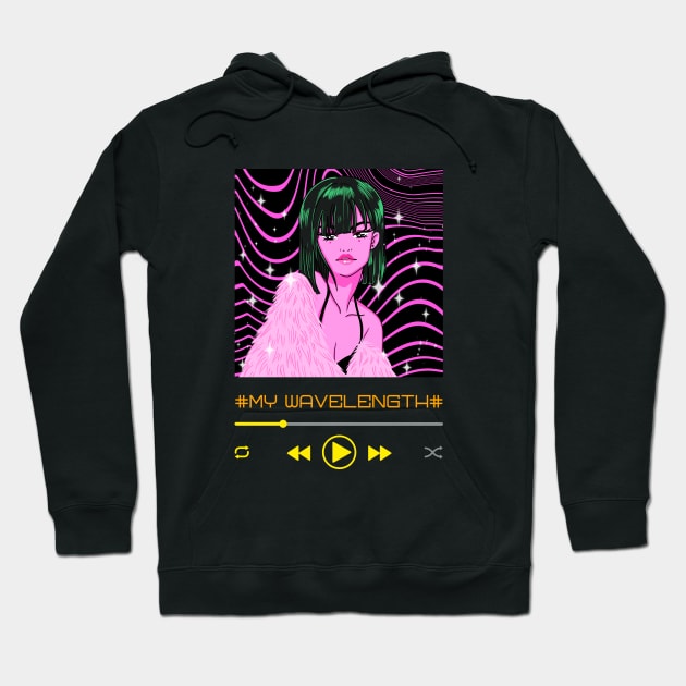 My Wavelength Hoodie by MangoJonesLife